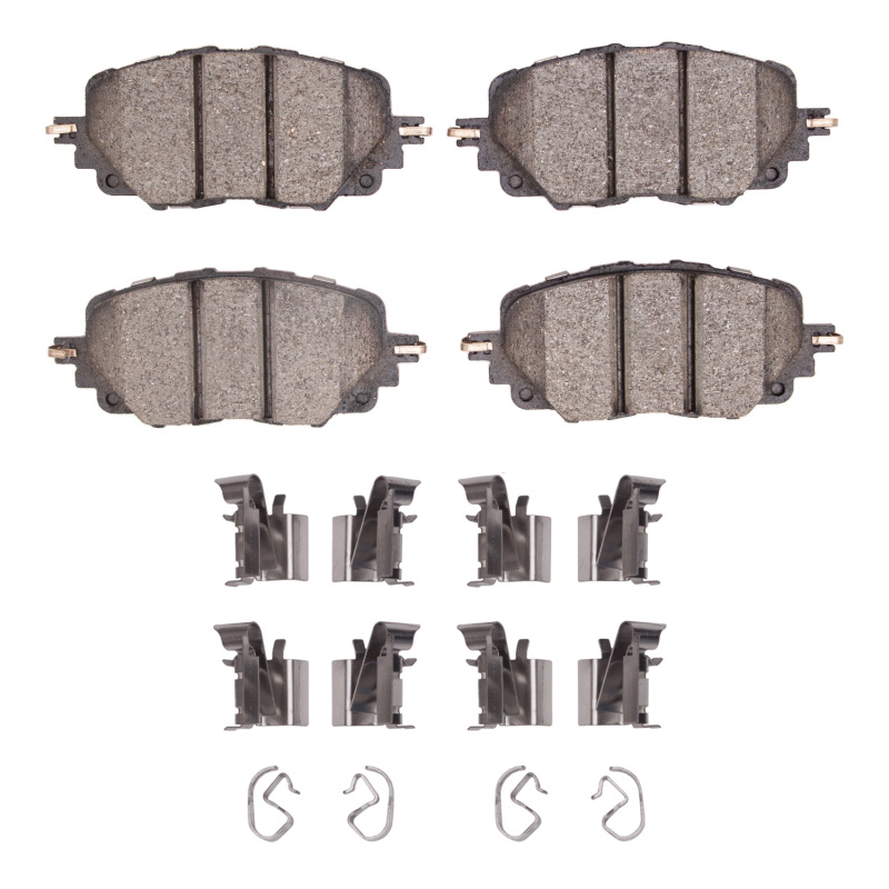 Fiat 124 Spider Brake Pads - Front - R1 Concepts - Euro Ceramic Pads - `16-`25